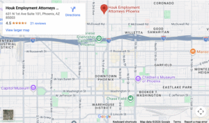 Phoenix Employment Law Office Located at 631 N 1st Ave Suite 101, Phoenix, AZ 85003